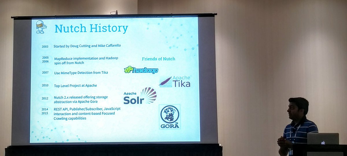 thammegowda's tweet image. Focused crawling with @ApacheNutch by  @sujen from @NASAJPL at #ApacheBigData