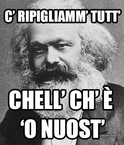 Vid' 'o Marx quant' è bello...(anche #Gomorra2 è #filosofiction)