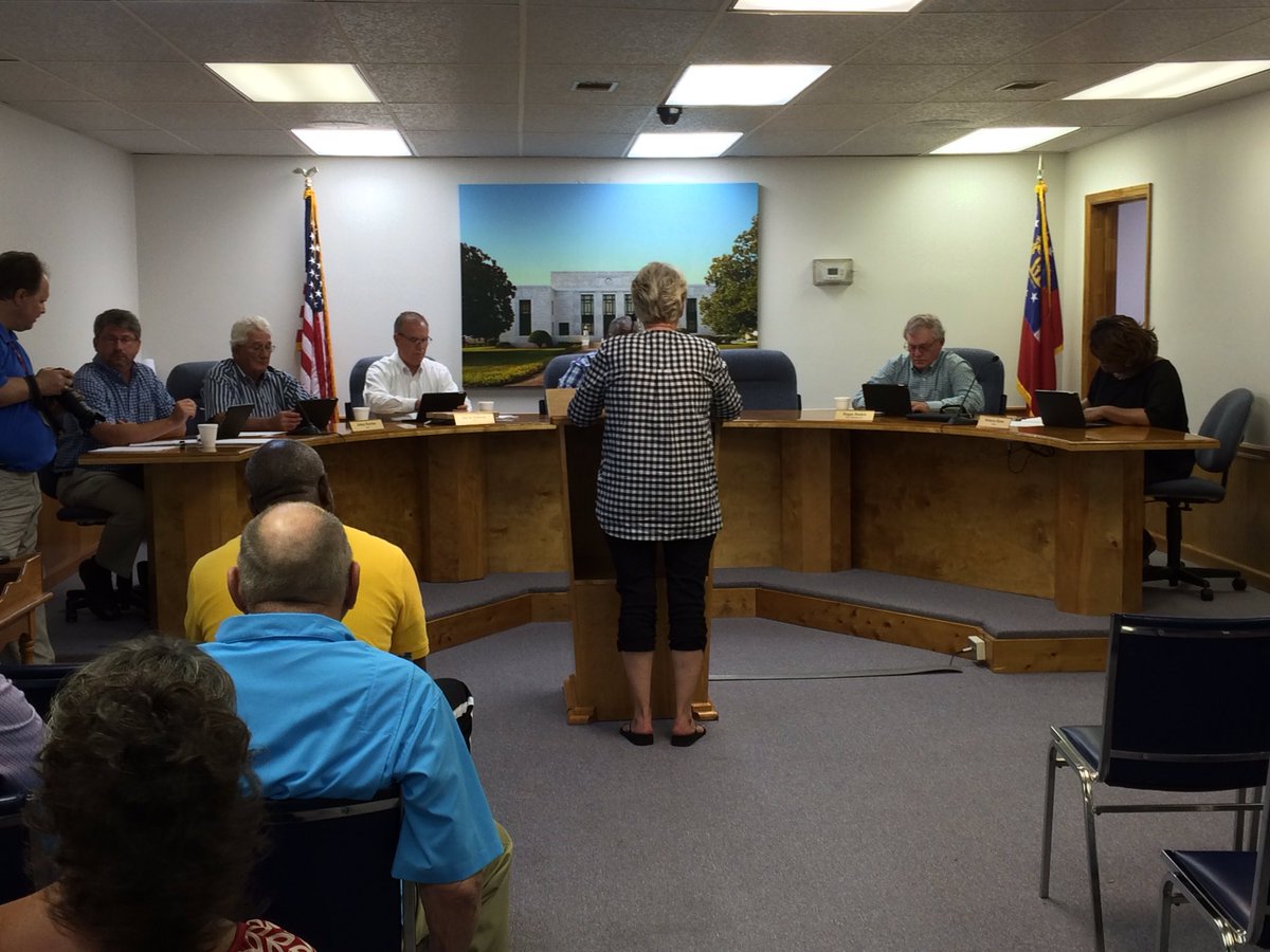 Some Mitchell County residents are expressing their concerns about a bad smell at a nearby alligator farm.