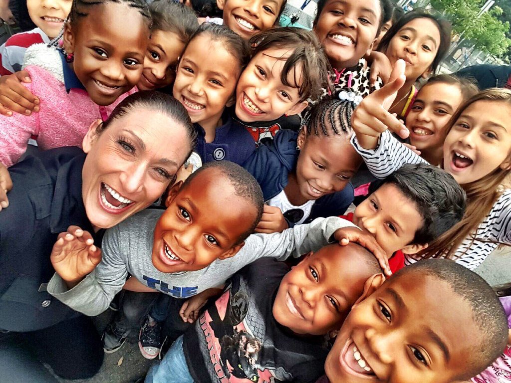 This #selfie contains 💯 %  of your daily allowance for feeling good! Look at those smiling faces! #LAPD #saycheese 🧀