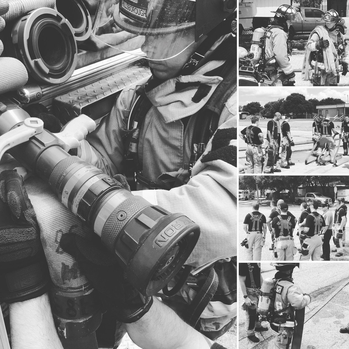 HillsFireRescue's tweet image. "Great firefighters aren't born… They're built. One training at a time." #HCFR #Class49 #Training #Firefighters