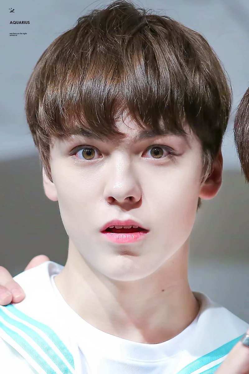 Hansol's is dangerous. Do not look straight to vernon's eyes