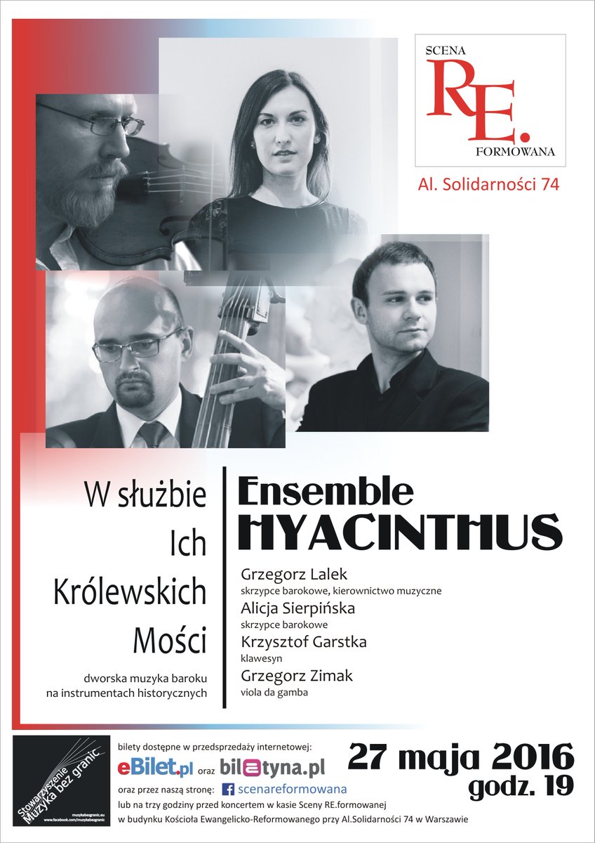 StowMBG's tweet photo. Koncert dla smakoszy baroku! #REscena #barok #koncert https://t.co/teZ6oNLZ2f