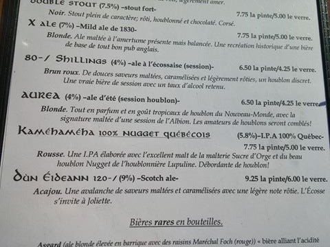 Une #IPA 100% québécoise à l'#Albion? Oui monsieur! bit.ly/1Xk7kEV <a href="/houblonlupuline/">Lupuline</a>