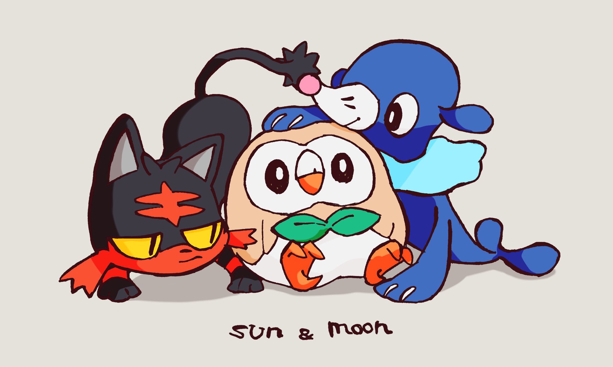 ポケモンサンムーン 御三家 Twitter Kereses Twitter