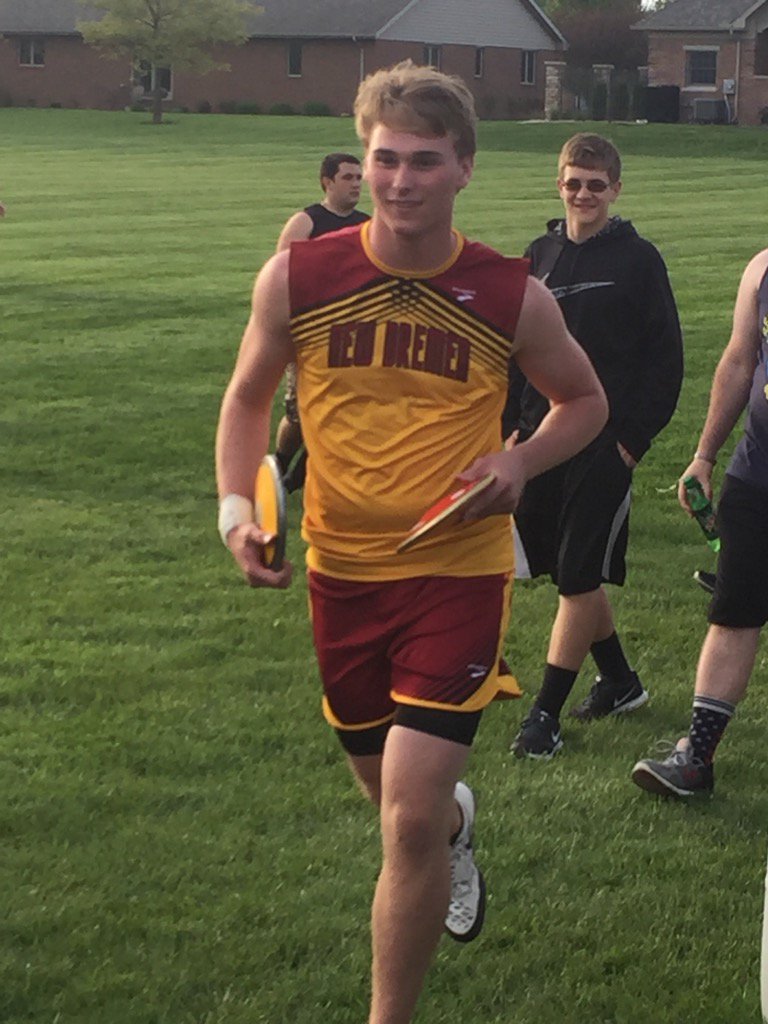 Congrats to Logan Dicke on being the MAC discus champion with a throw of 146'10". #soarhigher