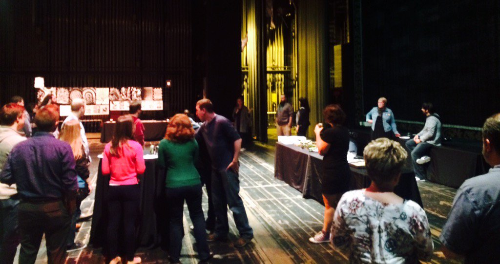 GreggMervis's tweet photo. Cool night at #HackTheArts for @SummitArtsNow as 2 types of "creatives" are mashed together #AwesomeBlend #FeltGood https://t.co/JoQJmRohHB
