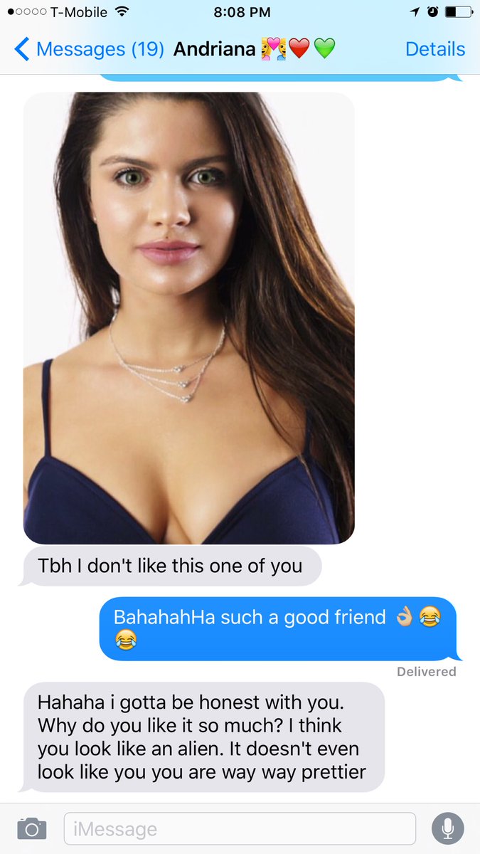 aOhkay7's tweet photo. Hahahahah this is why I love her . @andrianamaria_  tells it like it is #alienstatus https://t.co/lFkpie2Xup