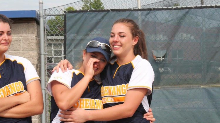 caitlynrschnell's tweet photo. senior night= caitlyn bawling her eyes out til nothing's left #catshave9lives #letsuseallofthem https://t.co/LGDsYbMUSQ