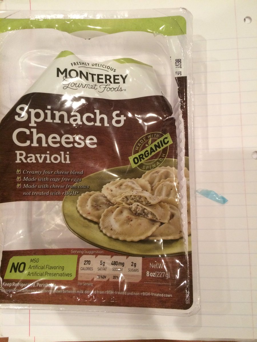 okkiwiflyhome's tweet photo. Retweet please - Found plastic in ravioli. No response yet multiple messages to @MontereyGourmet #yuck #notorganic https://t.co/laRUdO0NVg