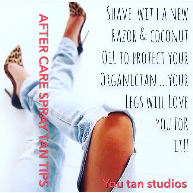 YouTanStudios's tweet photo. Just a little after care tip for our BEAUTIFUL spray tanners, 604 558 2828 https://t.co/BLpUGjewlS