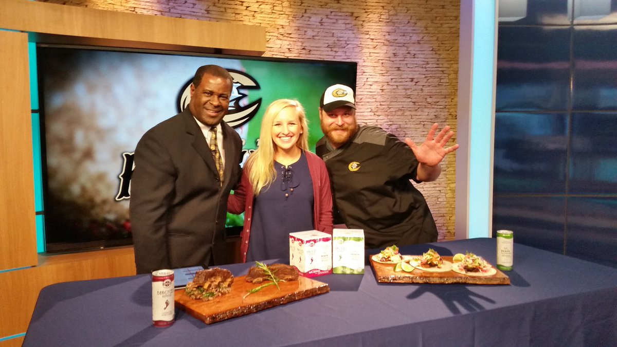 ChefJoeMarx's tweet photo. .@WBTV_News @WBTVDMan about to interview us! @BarefootWine @SpectraFood! We're live! #CookingWithMarx https://t.co/X3HpckPeb8