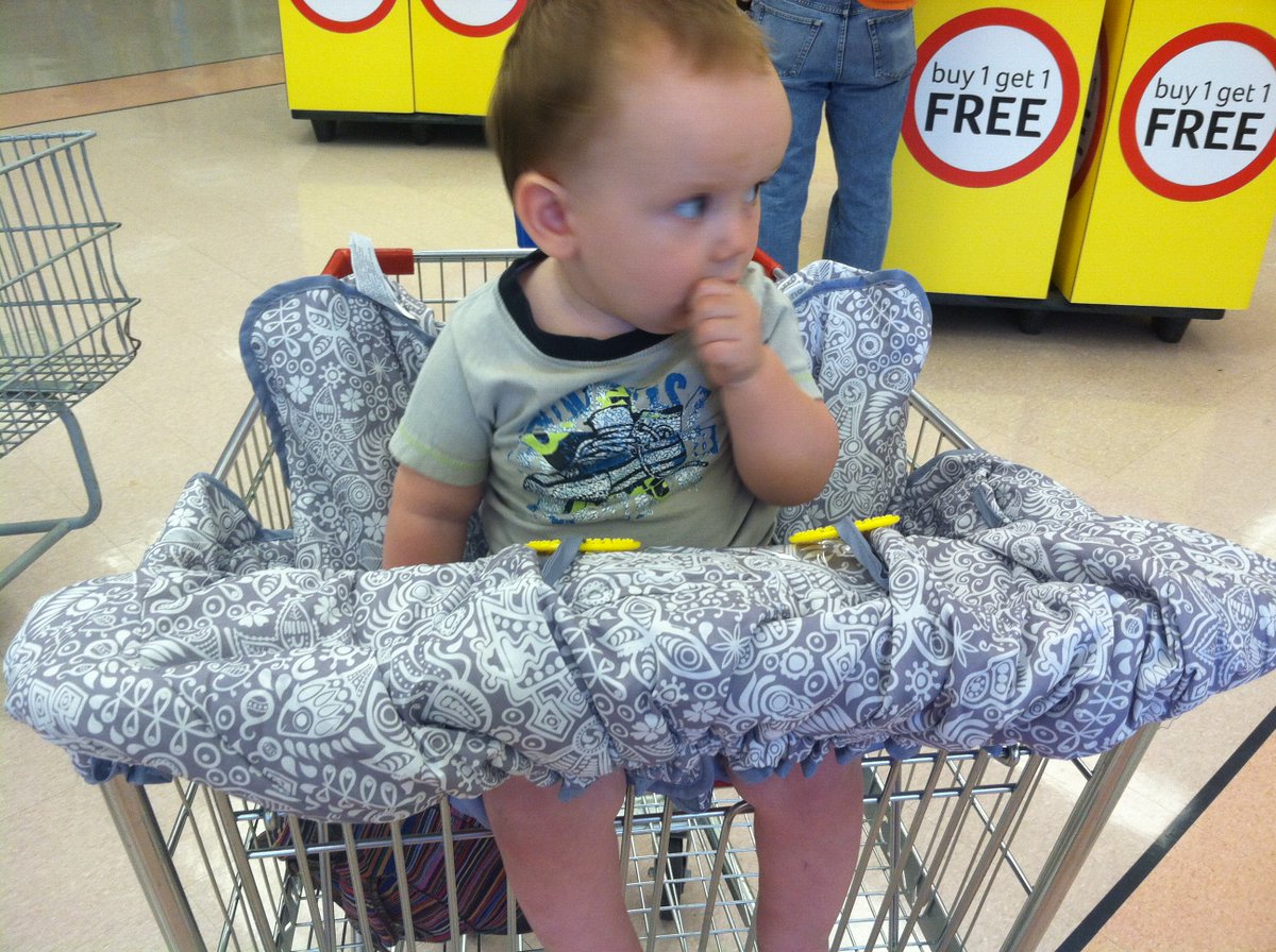 suessie shopping cart cover