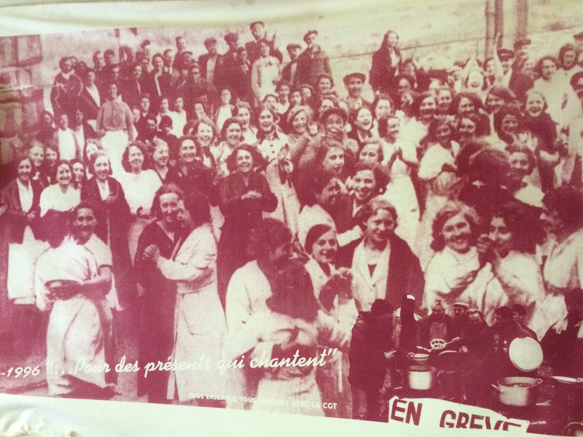 olbesancenot's tweet photo. 80 ans après la grève générale de 1936, contre la #loitravail et le#493, grève, manifestation, blocage, occupation! https://t.co/cQBrNB2RRg