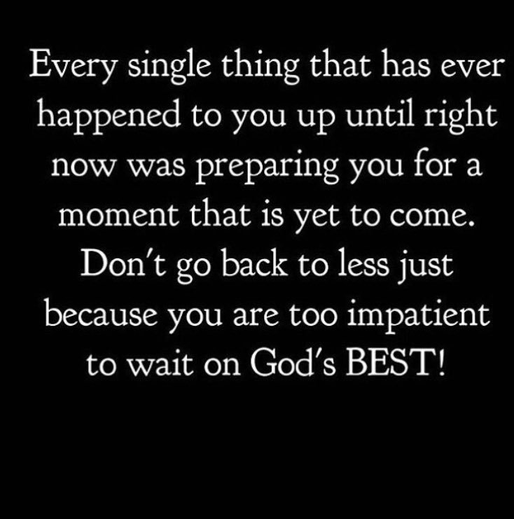 Never give up on yourself even when nobody else believes in you!