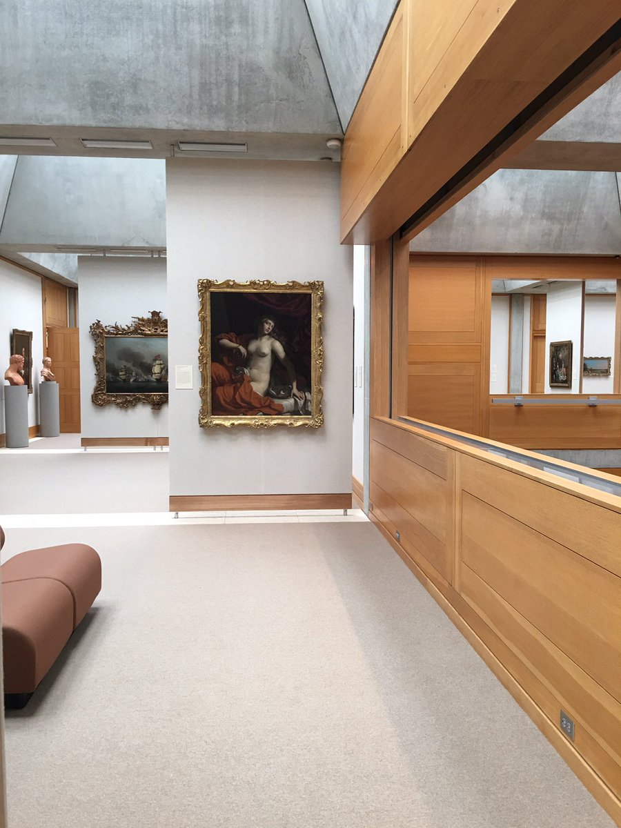 rcembalest's tweet photo. Bringing it all back Kahn: Conserved, refurbished & updated, @YaleBritishArt reopens tomorrow #YBAC https://t.co/IhUNxrQHjk