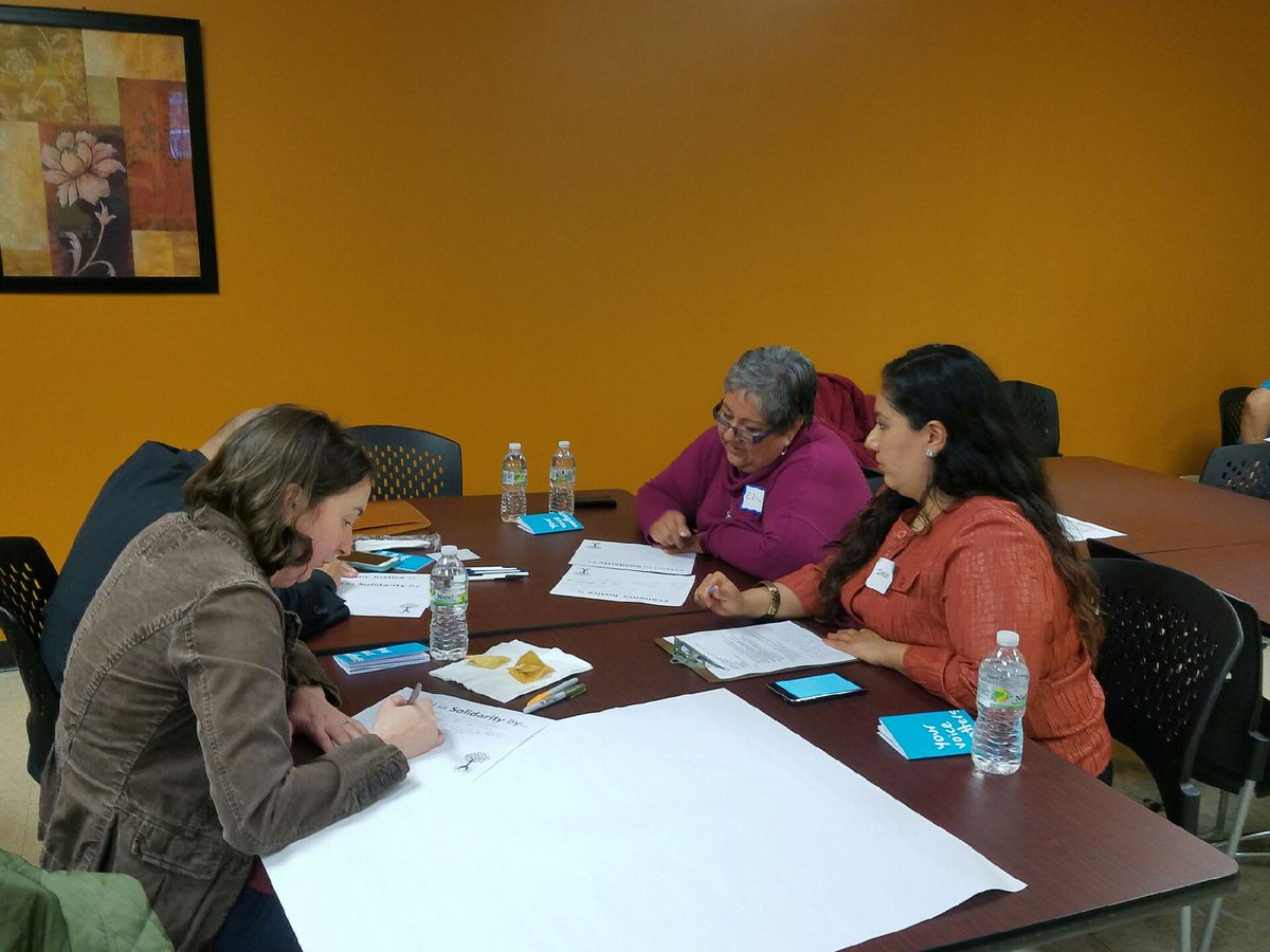 CCLchicago's tweet photo. #OTT2016 Nugget: Continue to have these conversations! #onthetable2016 @ChiTrust https://t.co/iIRfRwKXiA