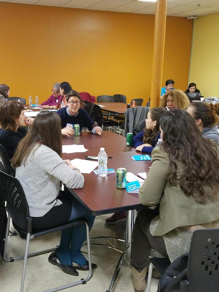 CCLchicago's tweet photo. #OTT2016 Nugget: We can't do it all, but we come together so we can share the load. #onthetable2016 @ChiTrust https://t.co/muTZJwWJf4