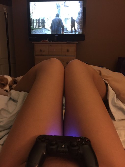 No pants gaming is the way to go! The new uncharted 4 game is really good! 🤓 the controller is vibrating<a href="/tag/naked"class="tags"><span>#naked</span></a><a href="/tag/boobs"class="tags"><span>#boobs</span></a><a href="/tag/seduction"class="tags"><span>#seduction</span></a><a href="/tag/naughtygirl"class="tags"><span>#naughtygirl</span></a>