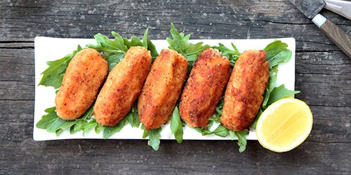 Trust us - these tasty and cheesy croquettes with mozzarella won't last long! ow.ly/XK843005NDj