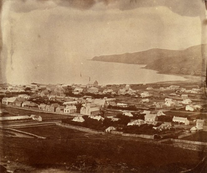 oldnzpics's tweet photo. 1858 Wellington, looking north east from The Terrace https://t.co/0EZUFGcNDy https://t.co/Rp1BnotfT5
