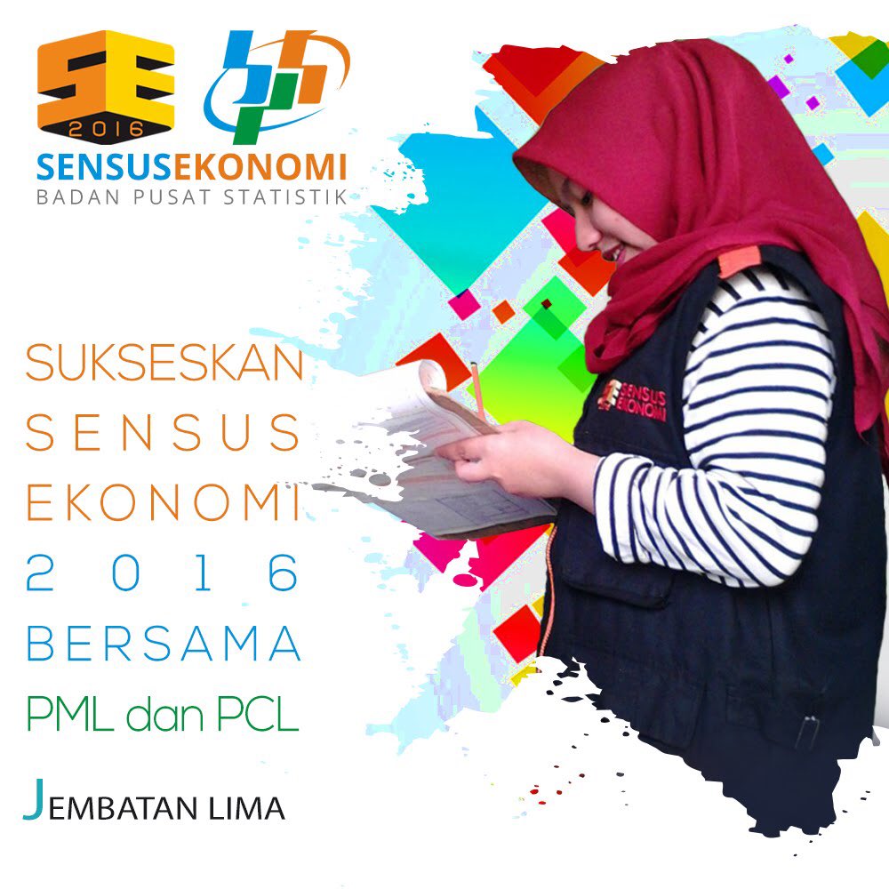 11-05-2016.respon anda sangat diharapkan dalam mensukseskan SE2016 #pelaksanaanSE16jakbar #SensusEkonomi2016
