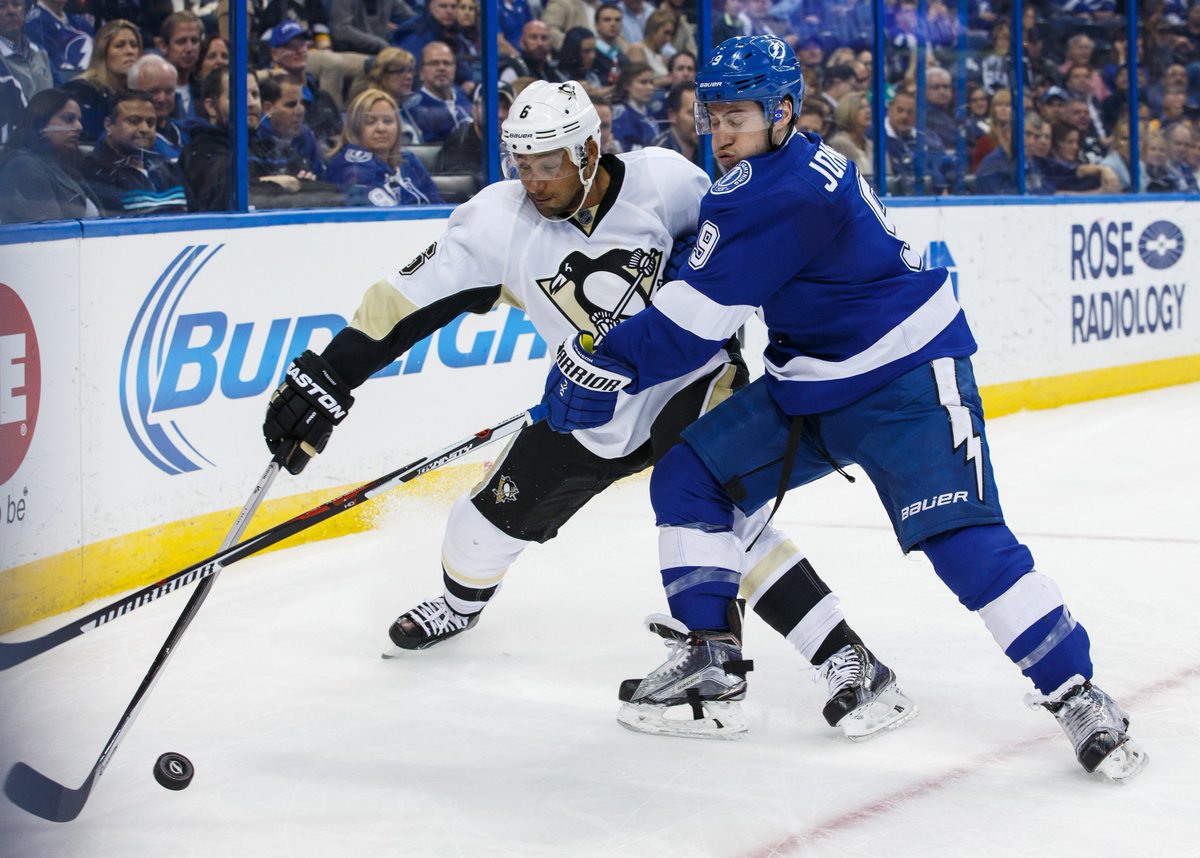 Two teams remain in the East.
<a href="/penguins/">x - Pittsburgh Penguins</a>, meet <a href="/TBLightning/">x - Tampa Bay Lightning</a>.
#StanleyCup