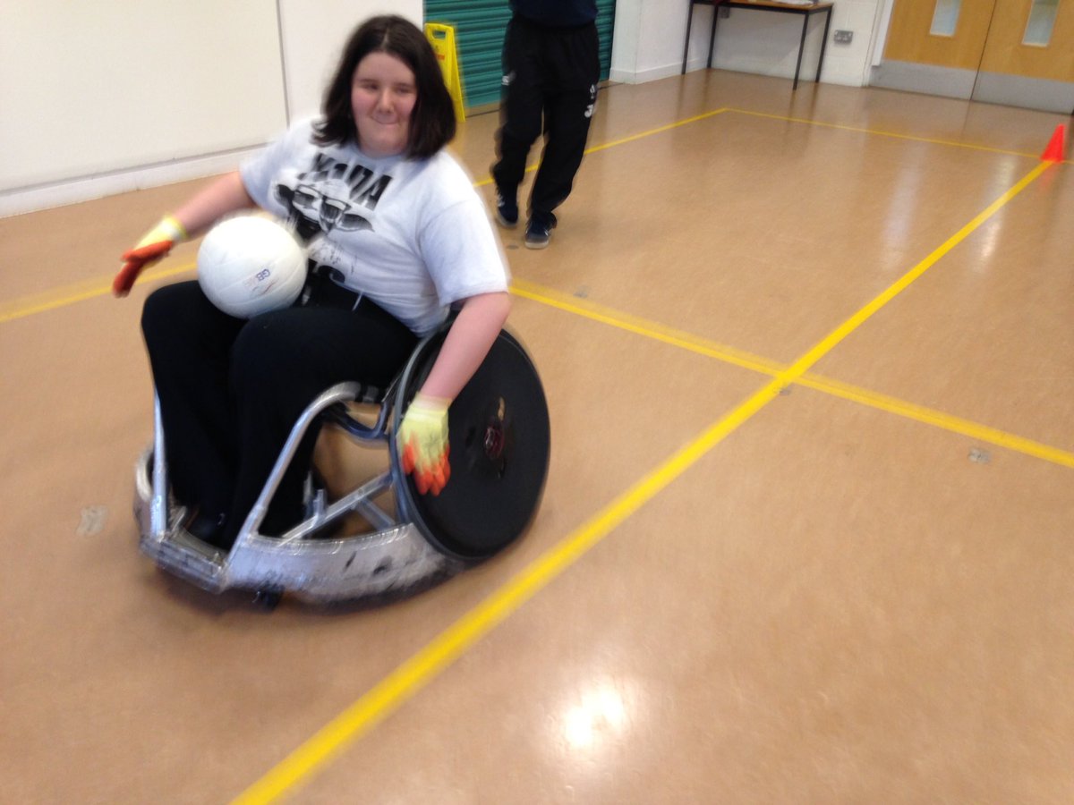 BearsOnlineSEND's tweet photo. Training with @WheeliebearGB @ New Fosseway for "FIRST EVER" @Bristol_RFC WHEELCHAIR RUGBY team @AccessSportBris https://t.co/ED7TUPpSP2