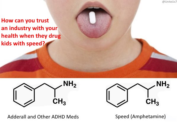urtreda's tweet photo. How can you trust an industry that drug kids with speed? #sicknotweak #imnotashamed #endthestigma https://t.co/iwgTXGGE5p