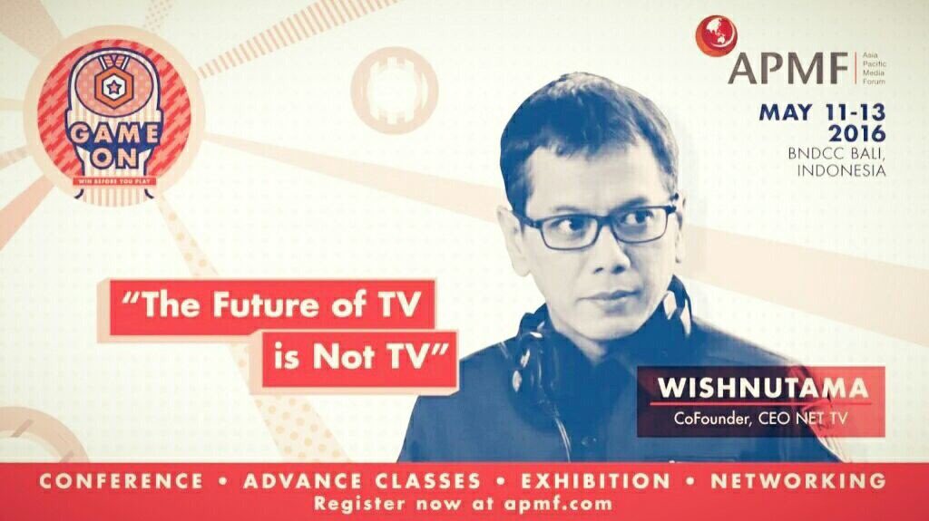 Tema yang sangat powerful untuk industri TV. Goodluck Mas <a href="/wishnutama/">Wishnutama</a> !