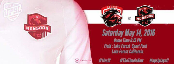 phxmonsoon's tweet photo. .@phxmonsoon will play in Cali, round of 16 against Anaheim Legacy May14.@upslsoccer 
#TheTimeisNow #11vs12 https://t.co/El2IvRUyeQ