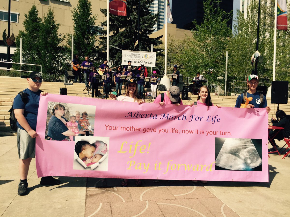 archedmonton's tweet image. Every Life Matters! Join Alberta #MarchForLife 11:45am Thurs May 12 at Churchill Square #commitlife #ELM #ableg
