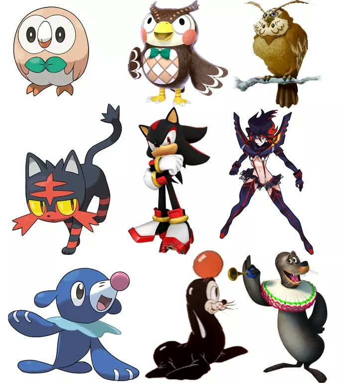 Pokemon Chart Gen 7