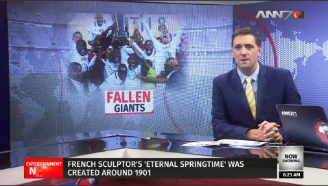 DripDripSplash1's tweet photo. Now @PeterVanO gives us the latest sports news and highlights on #ANN7Vuka #Dstv405 https://t.co/Vn3UquKPp3