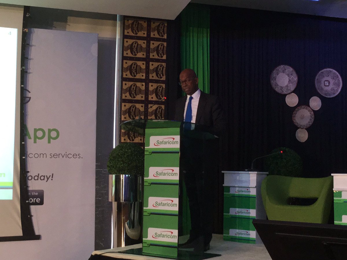 thibaudrerolle's tweet photo. #SafaricomFYResults @bobcollymore : we maintain our leadership and improved quality | #BestNetwork4U https://t.co/9gOZPFRfaO