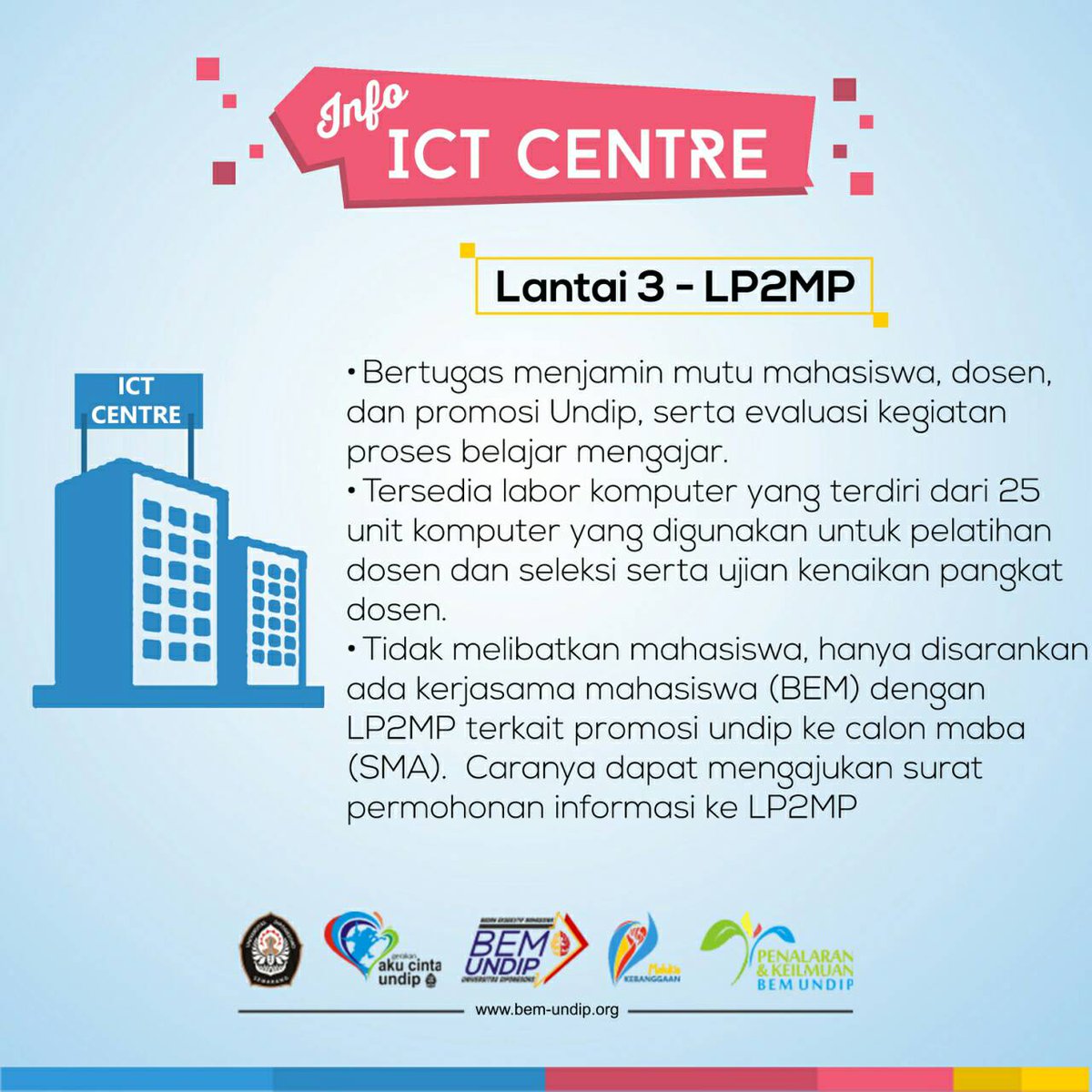 [ INFORMATION COMMUNICATION TECHNOLOGY CENTRE ]