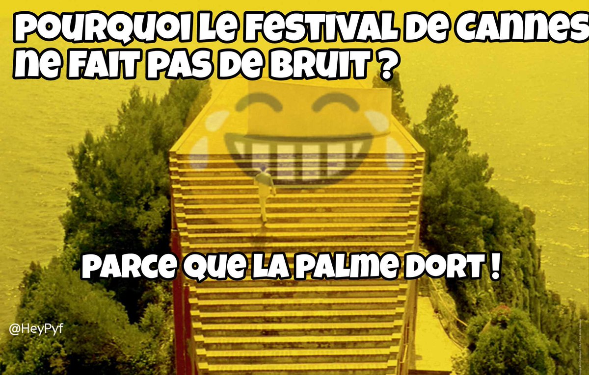 HeyPyf's tweet image. Blague (nulle) du jour Bonjour !  #FestivalCannes #BlaguePourrie  #FestivaldeCannes2016  #actualites