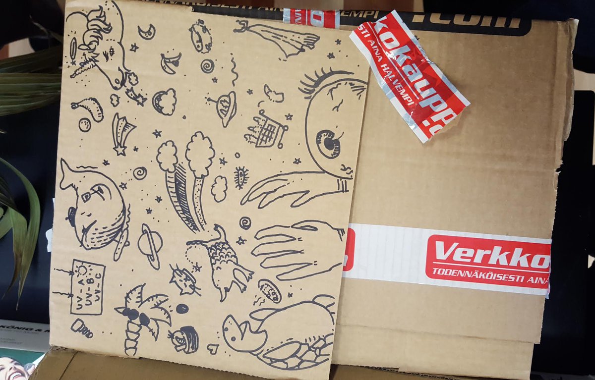 Erikoistoiveet: Piirrä hauska kuva laatikkoon. Verkkis delivers! Arvosana 5/7 <a href="/Verkkokauppacom/">Verkkokauppa.com</a>