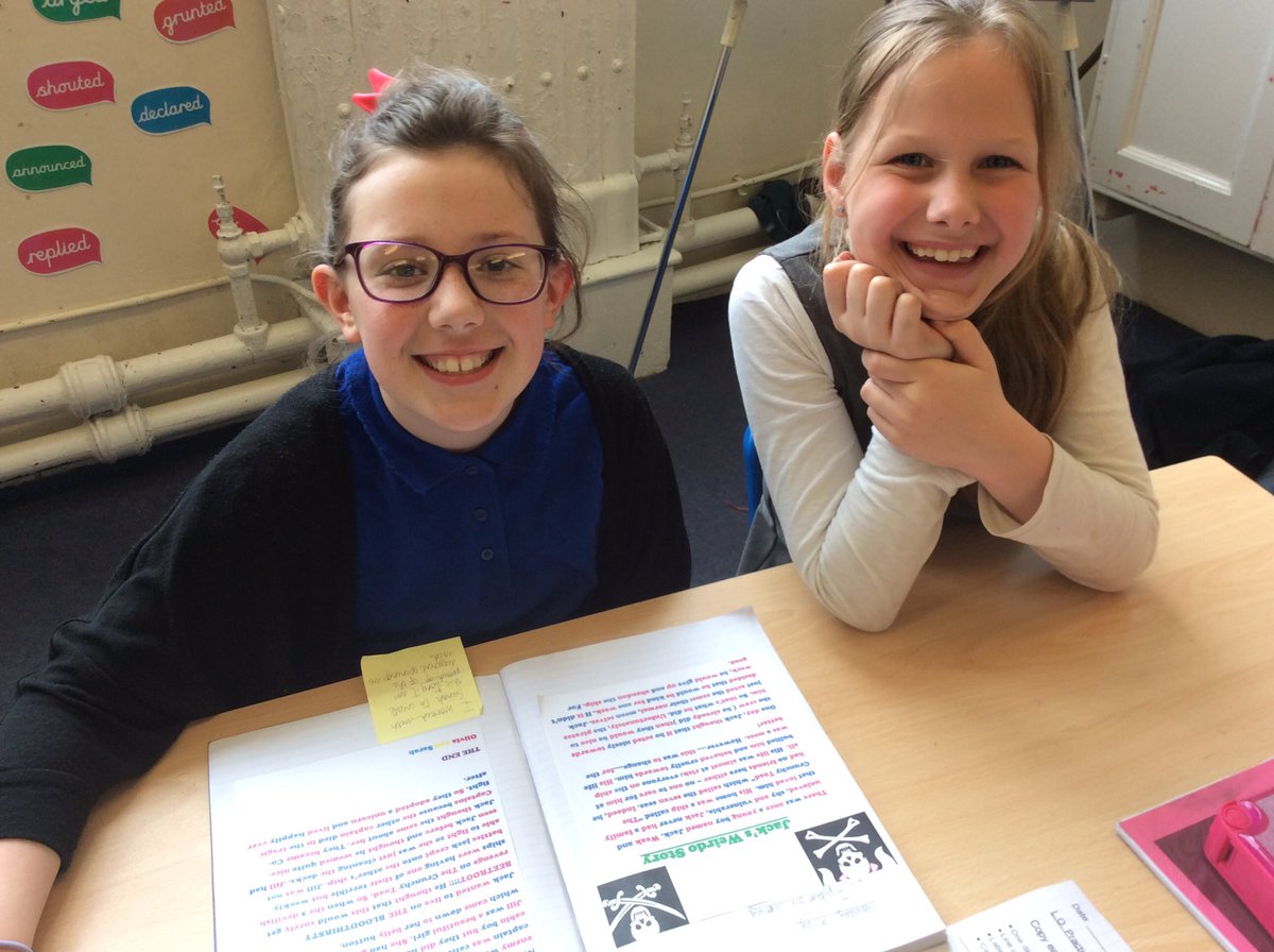 Sharing our pirate adventures with Y4W. Exciting writing!