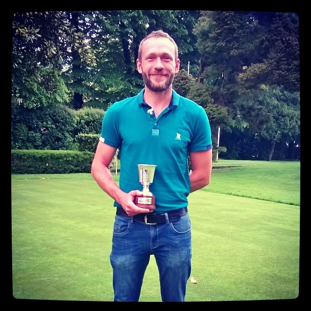 CZDGA's tweet photo. Happy for Jakub who is taking one of the prizes home from Italy. 2nd place in stableford category. Congratulations❤ https://t.co/cllDau1OyL