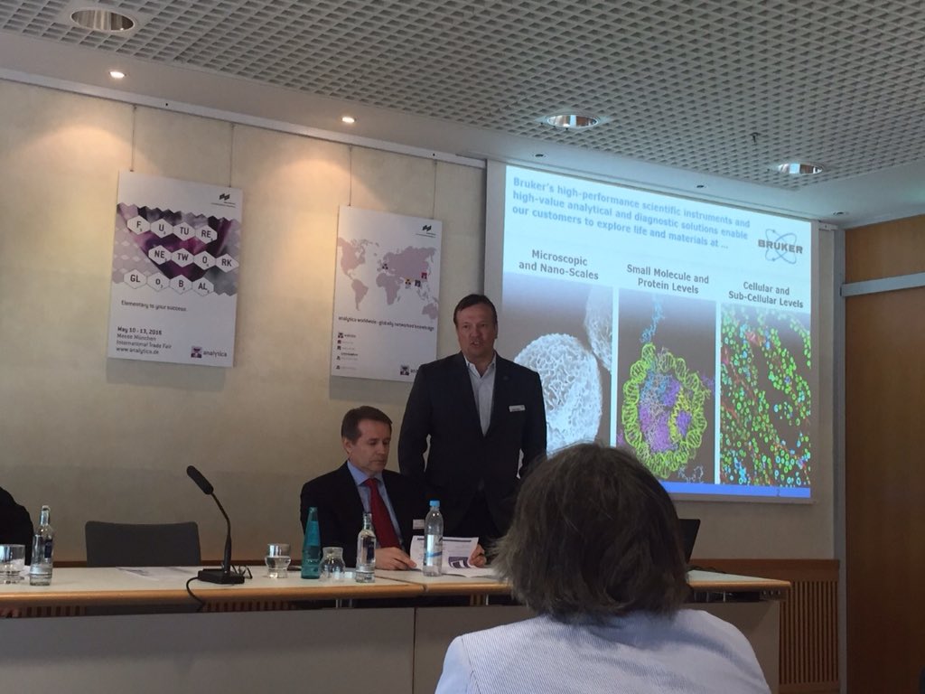 NewsMedical's tweet image. Fascinating insight into the latest developments @bruker BioSpin, CALID &amp;amp; Nano Group #analytica2016