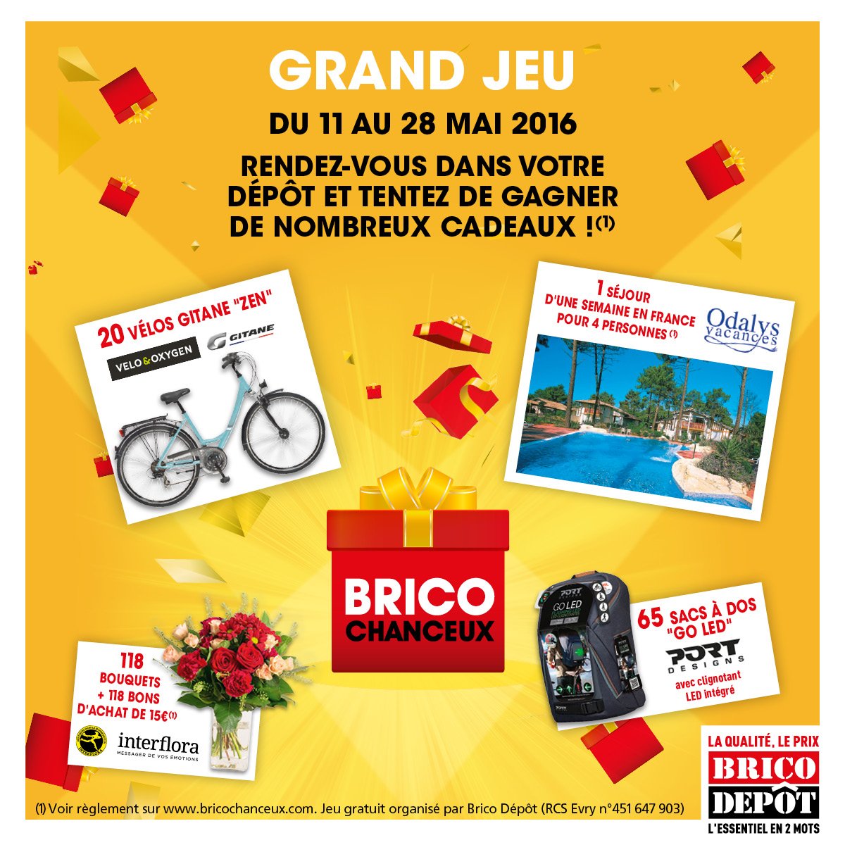 Découvrez votre grand jeu Brico Chanceux en dépôt et sur bricodepot.fr ! #chance #bonplan #jeu