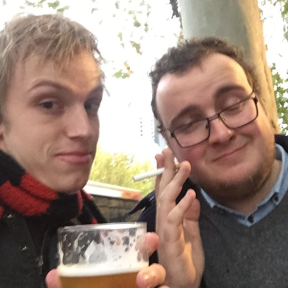 EstebanLainezM's tweet photo. Veteran Student Activists #May11NDA #cutsarecooked #JCs #drink #drank #myfriendJosh https://t.co/SLbtlHLQrx