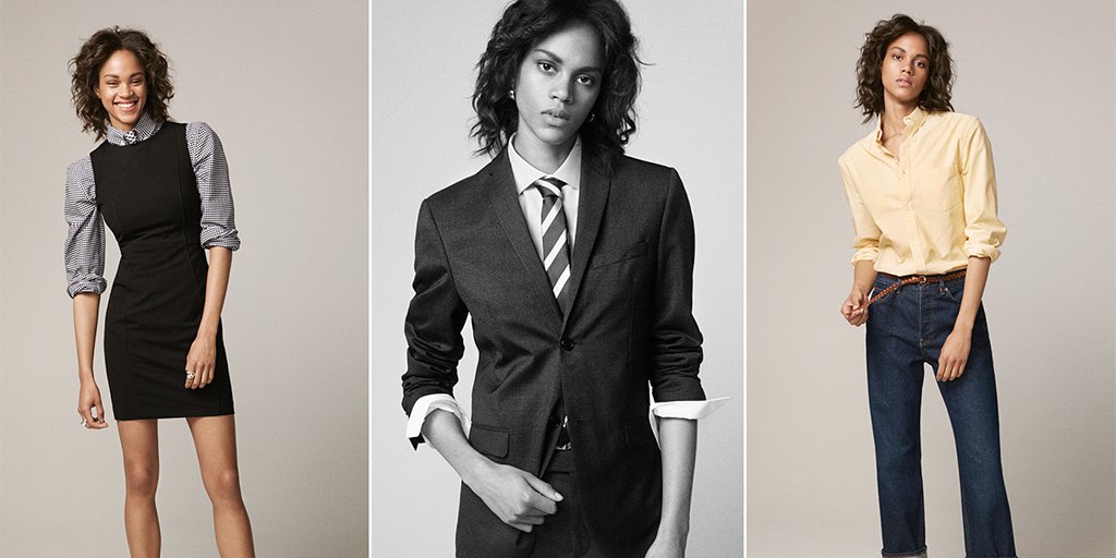 hm's tweet image. Ready to try a spring trend? #HMMagazine shows you 3 ways to wear the masculine shirt hm.info/1432k