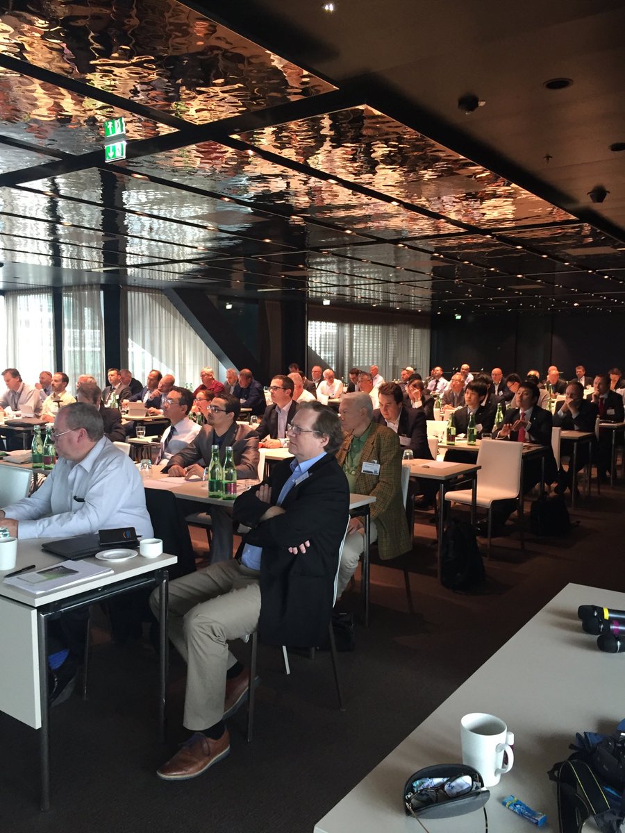 IsmeneClarke's tweet photo. Day 2 at MagForum Ted Dickson on Refractory market drivers outlook for magnesia.  #MagForum https://t.co/QVWfJkno1g