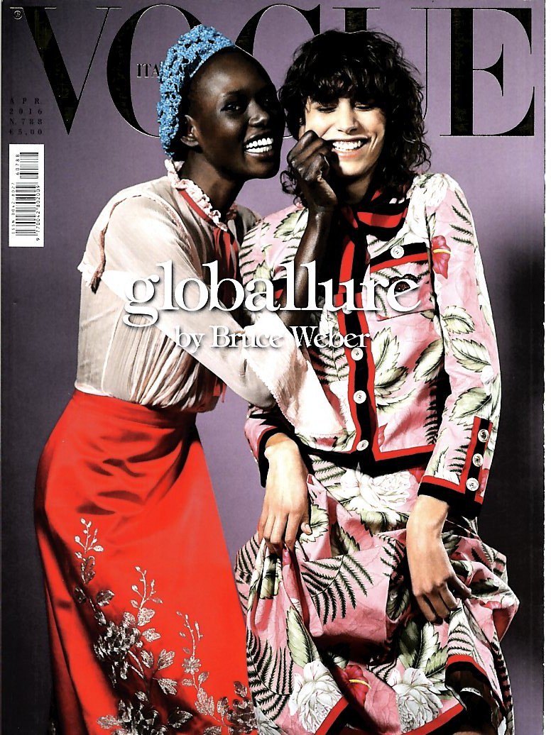 洋雑誌】「VOGUE ITALIA」4月号、明日5/12発売！グローバルをテーマに