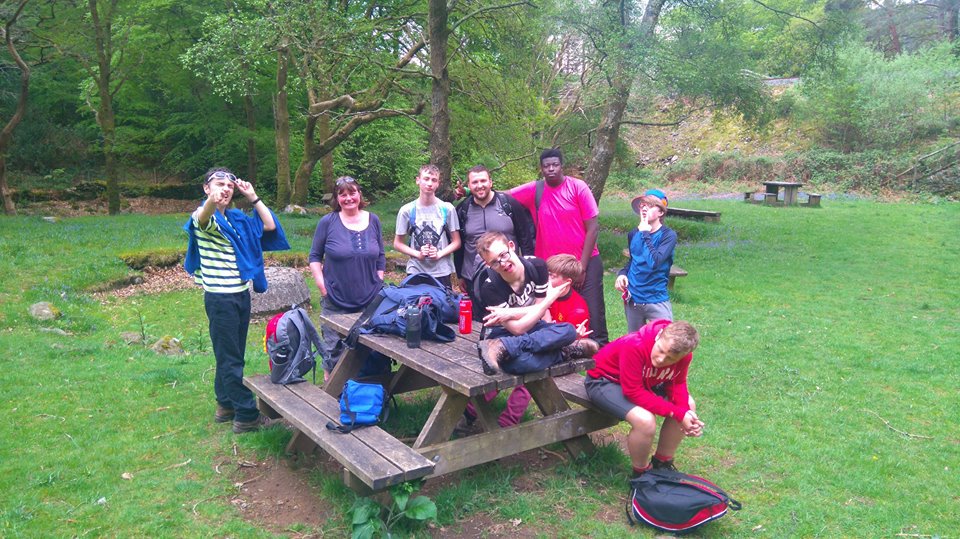 Wales trip - photos just arrived of blue group walking yesterday near Snowdon! Well done blue group.