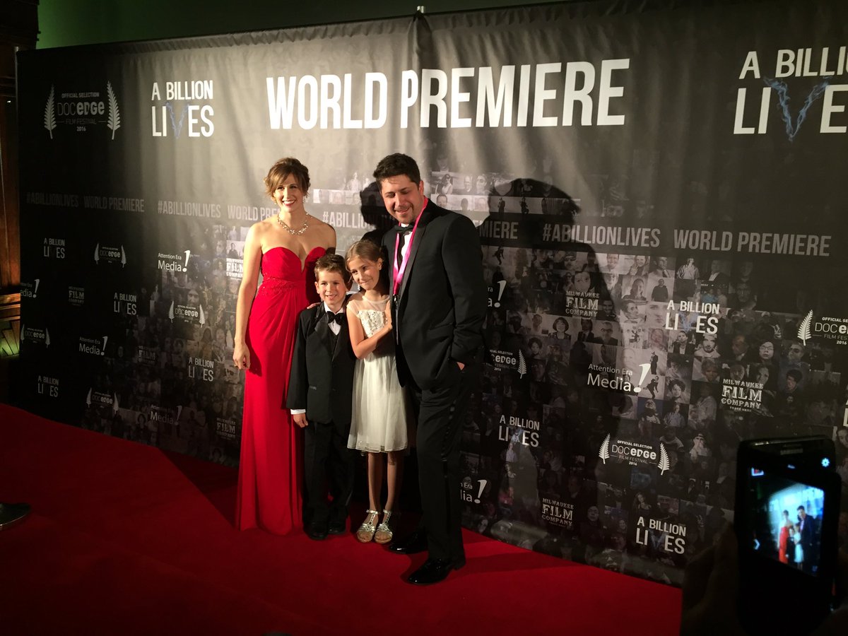 Docedge's tweet photo. Live from the red carpet @MiramarTheRoxy the world premiere of A Billion Lives is next! @ABillionLives @MarewaGlover https://t.co/RxPKi5pSP2
