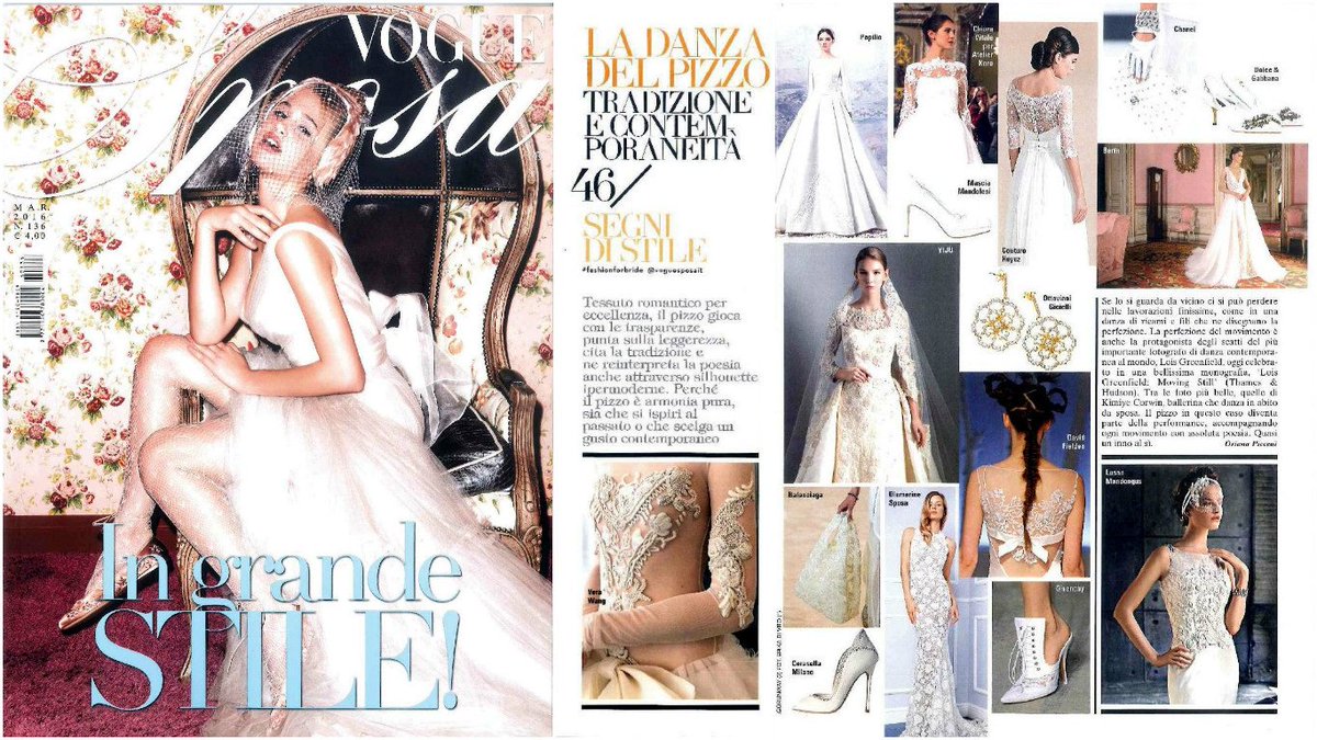 AtelierKore's tweet photo. #AtelierKorePRESS Grazie mille a @voguesposait. Scopri la nuova sezione #Sposa sul sito: https://t.co/1JrGDYWZJg https://t.co/uhLU2sSLtX