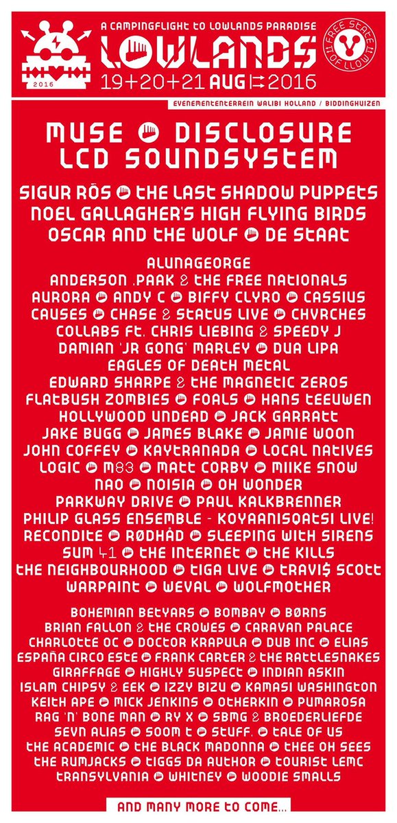 Lowlands Festival tweet media